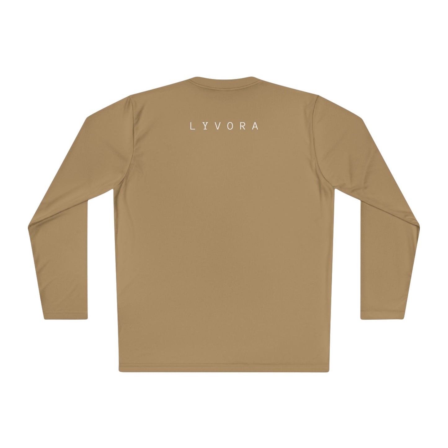 Unisex Lightweight Long Sleeve Tee - I Don't Care, Casual Outfit, Everyday Wear, Stylish Layering