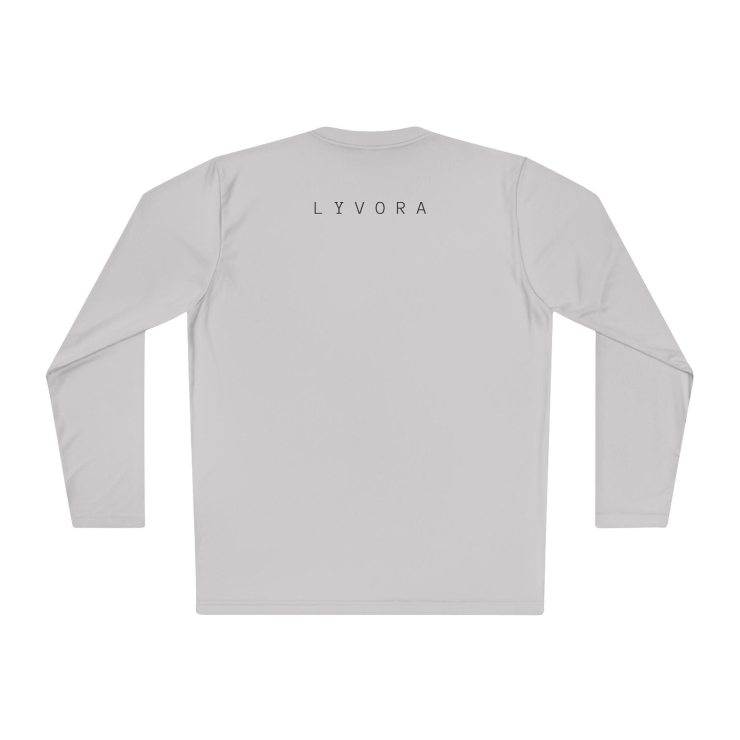 Unisex Lightweight Long Sleeve Tee - I Don't Care, Casual Outfit, Everyday Wear, Stylish Layering