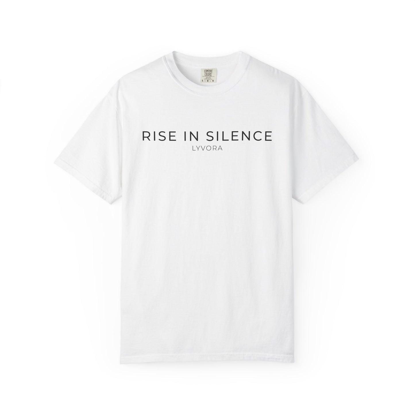 R.I.S Unisex T-shirt - Comfort Wear for Mindfulness, Casual Style, Gift for Meditation, Support Awareness, Relaxed Fit Essentials